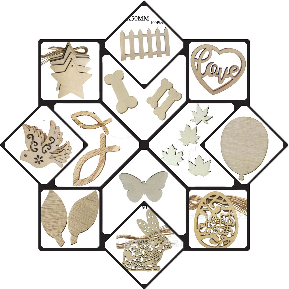 Oud Wood Chip - Decorazioni in Legno, Fette di Legno