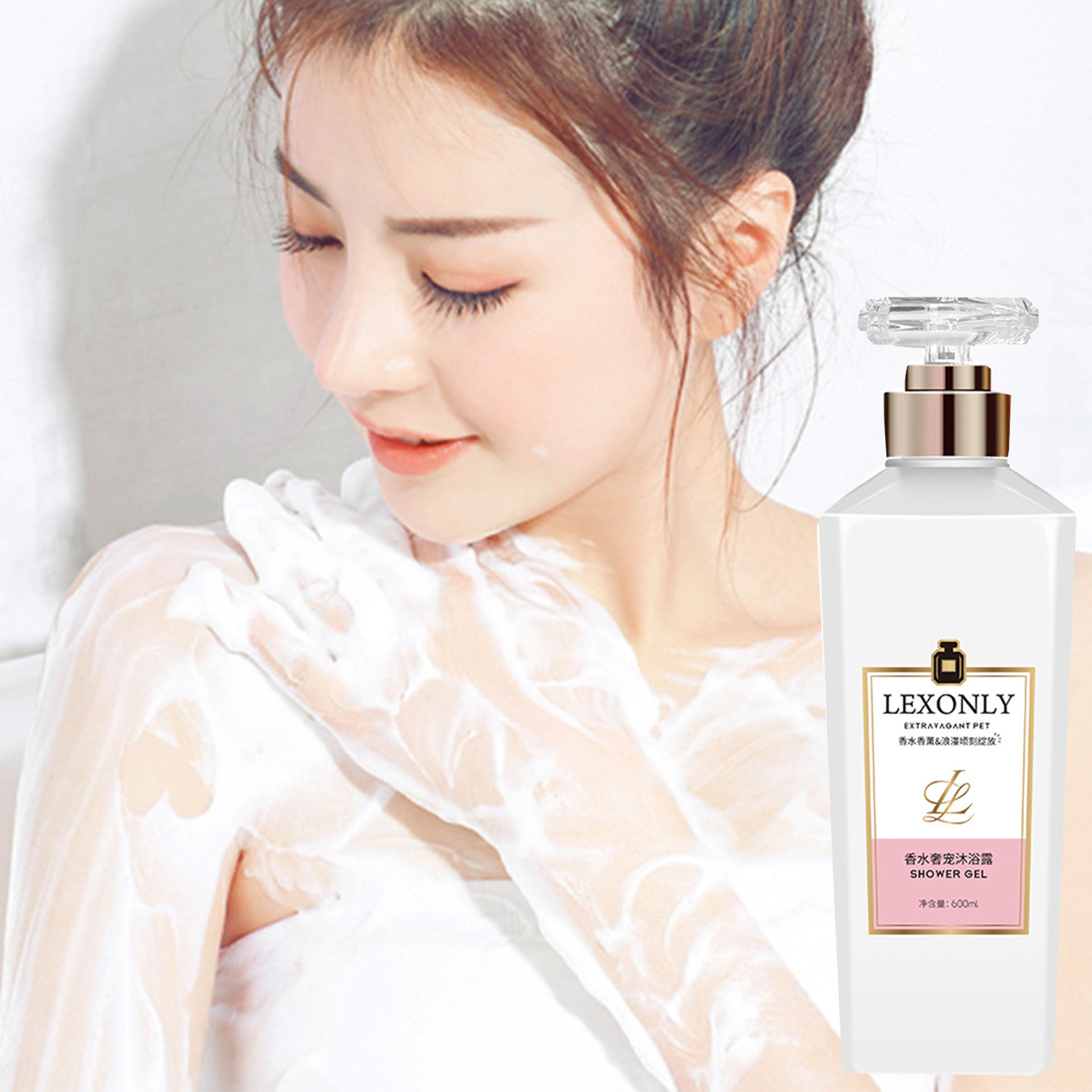 Perfume Fragrance Moisturizer - Bagnoschiuma Profumato a Lunga Durata, Idratante,