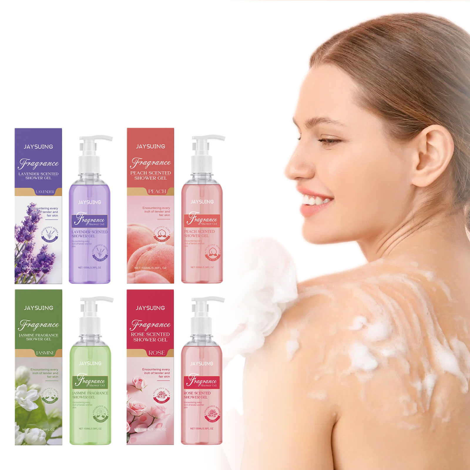 Perfume Fragrance Moisturizer - Gel doccia profumato Lavaggio del corpo