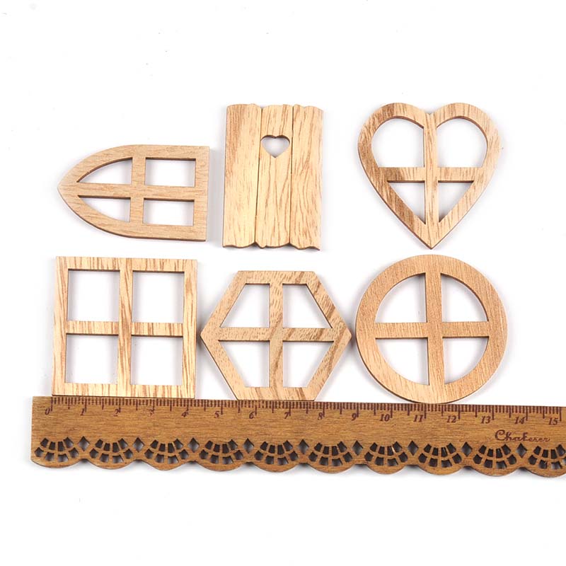 25 Pz 30-45mm Rotondo/Cuore/Es - Oud Wood Chip recensione e prezzo