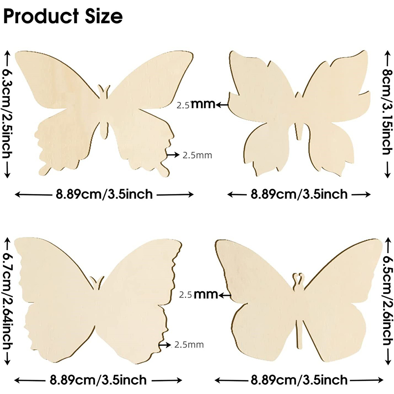 10 pezzi di farfalle in legno  - Oud Wood Chip recensione e prezzo