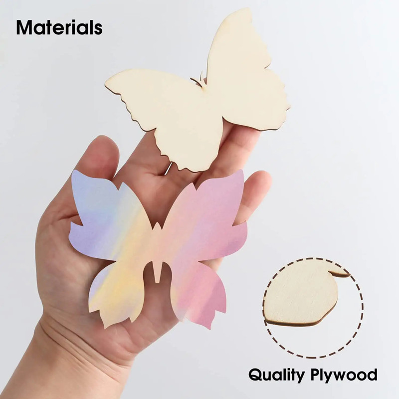 10 pezzi di farfalle in legno  - Oud Wood Chip recensione e prezzo