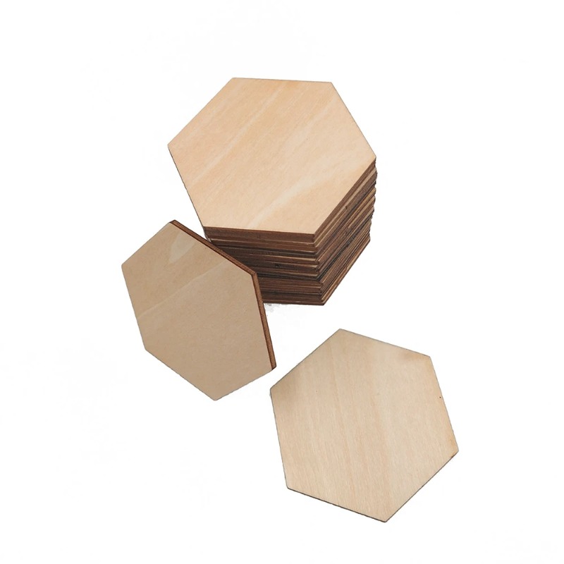 10-120mm Fette vuote esagonali - Oud Wood Chip recensione e prezzo