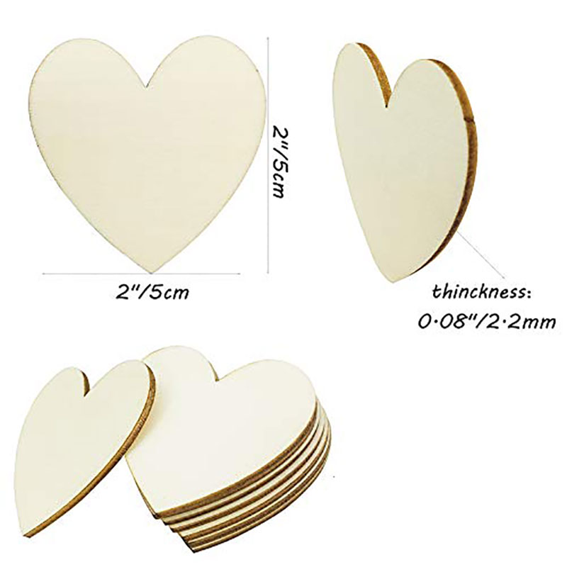 3-100 pz incompiuto cuori di l - Oud Wood Chip recensione e prezzo