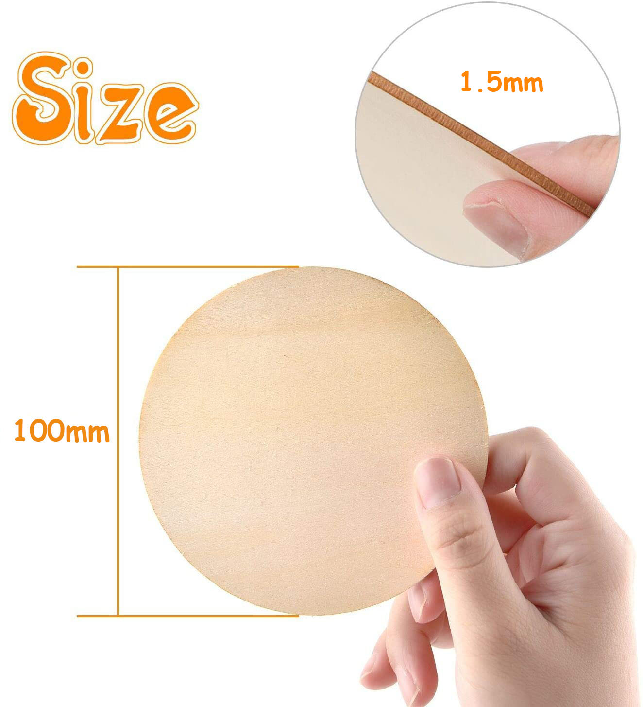 Diametro 1-10CM fette di legno - Oud Wood Chip recensione e prezzo