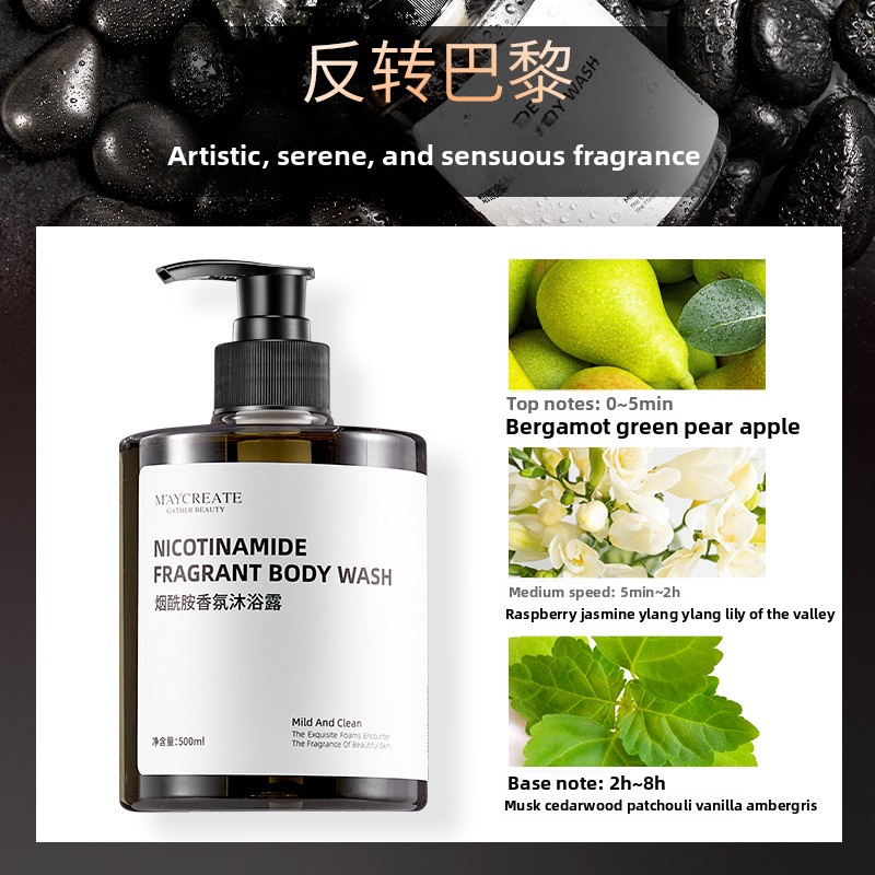 Bagnoschiuma alla Niacinamide, - Perfume Fragrance Moisturizer recensione e prezzo