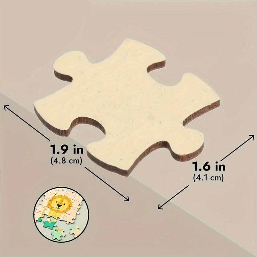 Chip di puzzle in MDF marrone  - Oud Wood Chip recensione e prezzo