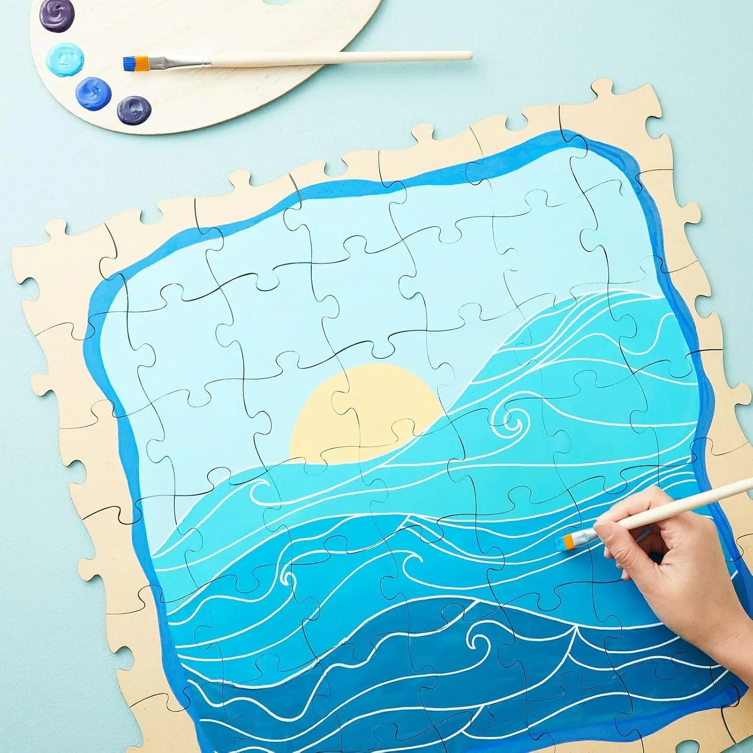 Chip di puzzle in MDF marrone  - Oud Wood Chip recensione e prezzo